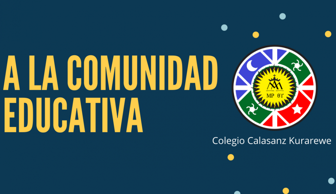 A la comunidad educativa - 05 marzo